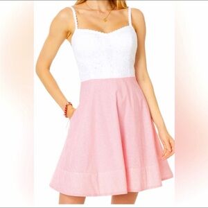 Lilly Pulitzer Winslow Eyelet Striped Dress